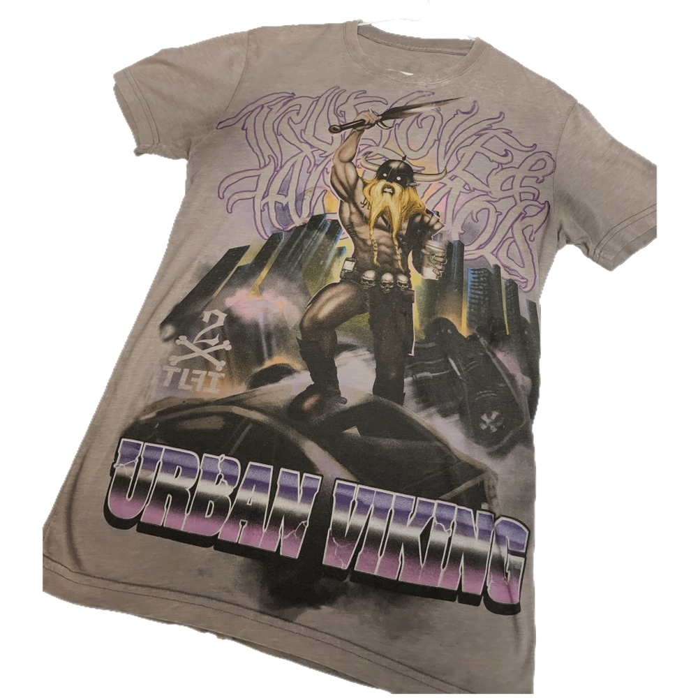 TLFI Vintage Urban Viking Rap T Style